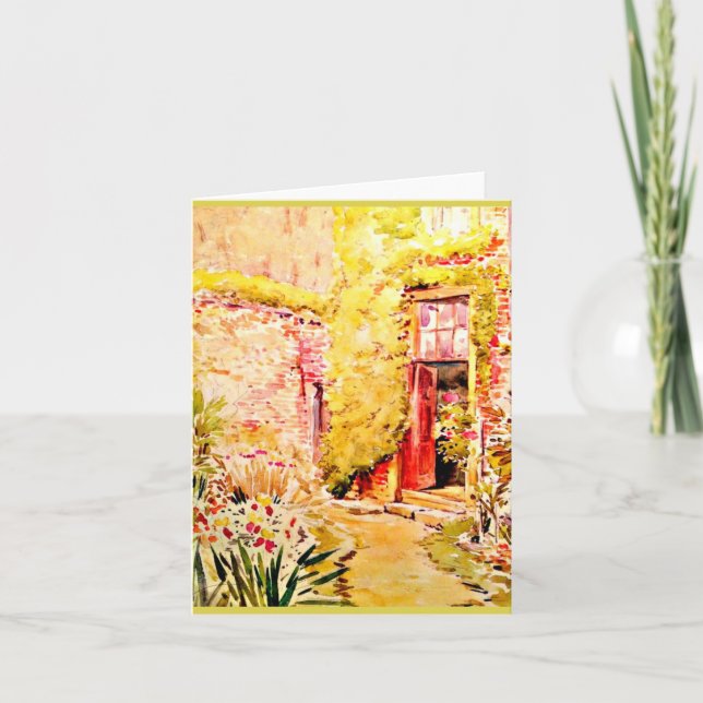 Notecard-Vintage Illustration-Beatrix Potter 2 Card (Front)