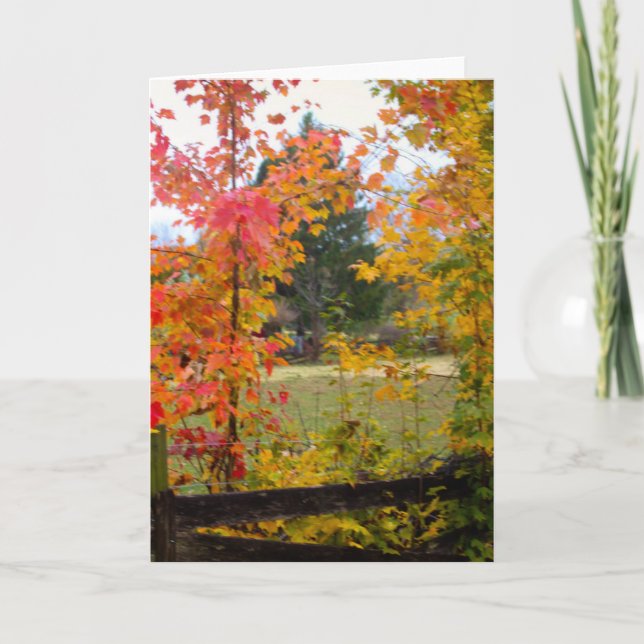 NOTECARD WITH RED TREE (Front)