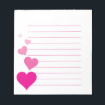 Notepad<br><div class="desc">Heart notepad,  customize with your name!</div>