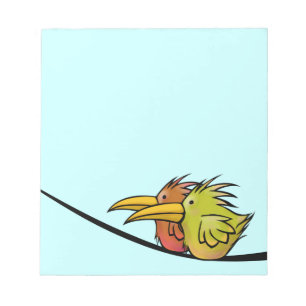 Notepad, 2 Birds on a Wire Notepad