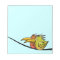 Notepad, 2 Birds on a Wire