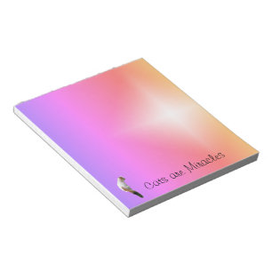 Notepad - Cats are Miracles with Star (small)