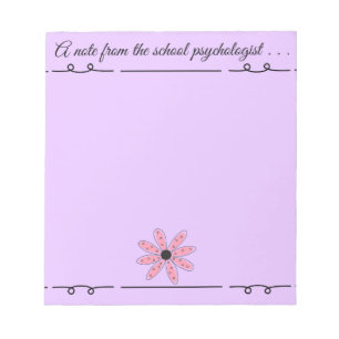 Notepad for School Psychologists