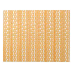 Notepad   Geometric Orange   Creative Stationery