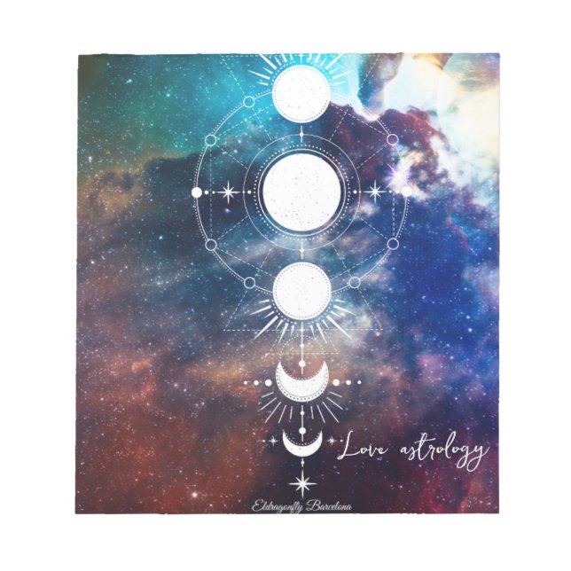Notepad- Love astrology Notepad (Front)
