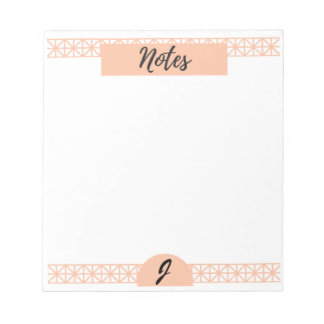 Notepad: Notes (Monogrammed)