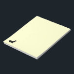 Notepad - Seal in Silhouette<br><div class="desc">Seal in black silhouette,  sits at bottom left corne.</div>