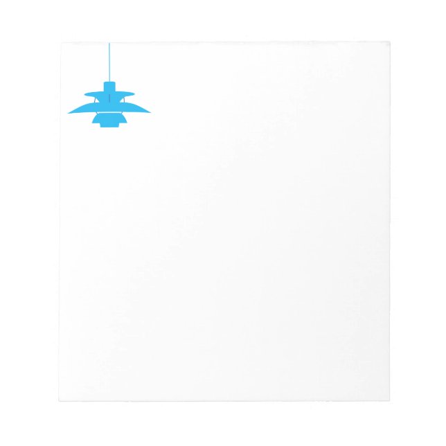 Notepad with Avocado Light Fixture (Front)