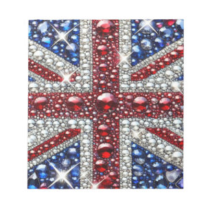 Notepad with British Colours Modern Design