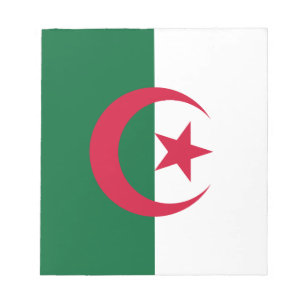 Notepad with Flag of Algeria