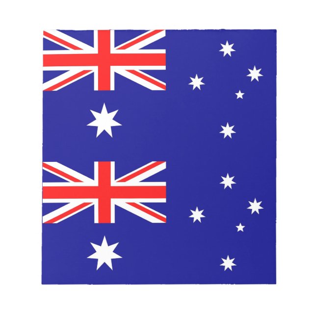 Notepad with Flag of Australia (Front)