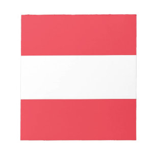 Notepad with Flag of Austria