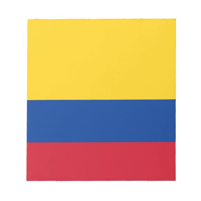 Notepad with Flag of Colombia (Front)
