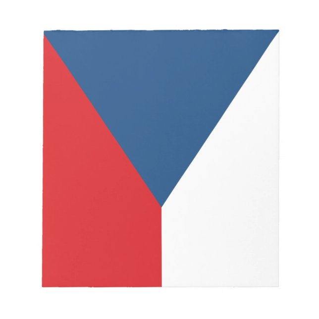 Notepad with Flag of Czechia (Front)