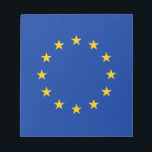 Notepad with Flag of European Union<br><div class="desc">Add a touch of European pride to your stationery collection with our exclusive notepad featuring the flag of the European Union! Crafted with meticulous attention to detail, this notepad is more than just a writing accessory; it’s a celebration of unity and cultural diversity within the EU. The vibrant design prominently...</div>