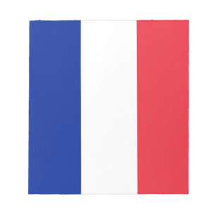 Notepad with Flag of France