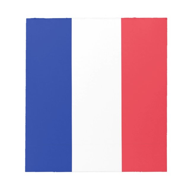 Notepad with Flag of France (Front)