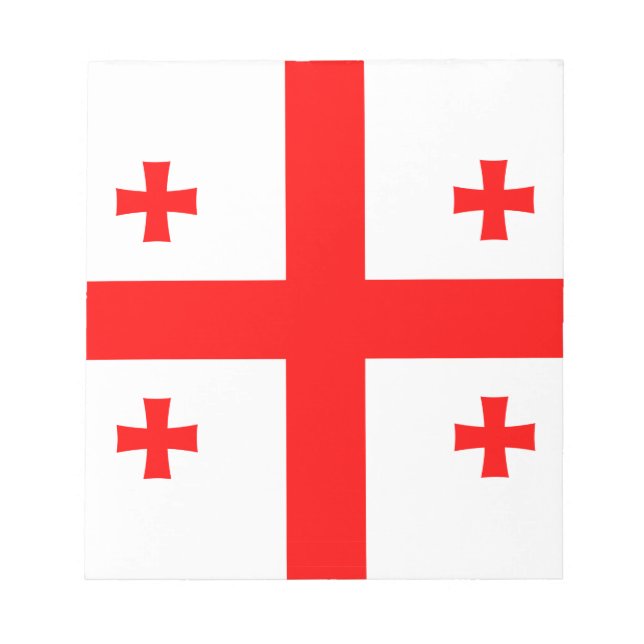 Notepad with Flag of Georgia (Front)