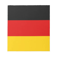 Notepad with Flag of Germany