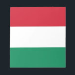 Notepad with Flag of Hungary<br><div class="desc">Stay organised in style with our elegant notepad featuring the flag of Hungary! This notepad is more than just a practical tool for jotting down notes; it’s a celebration of Hungary’s rich cultural heritage and national pride. The vibrant design prominently displays the Hungarian flag, making it a unique and meaningful...</div>