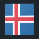 Notepad with Flag of Iceland<br><div class="desc">Stay organised and show off your Icelandic pride with this stylish notepad featuring the Flag of Iceland! Perfect for jotting down notes, to-do lists, reminders, or creative ideas, this patriotic notepad brings a bold and inspiring touch to your daily tasks. The Icelandic flag design stands out beautifully on the cover,...</div>