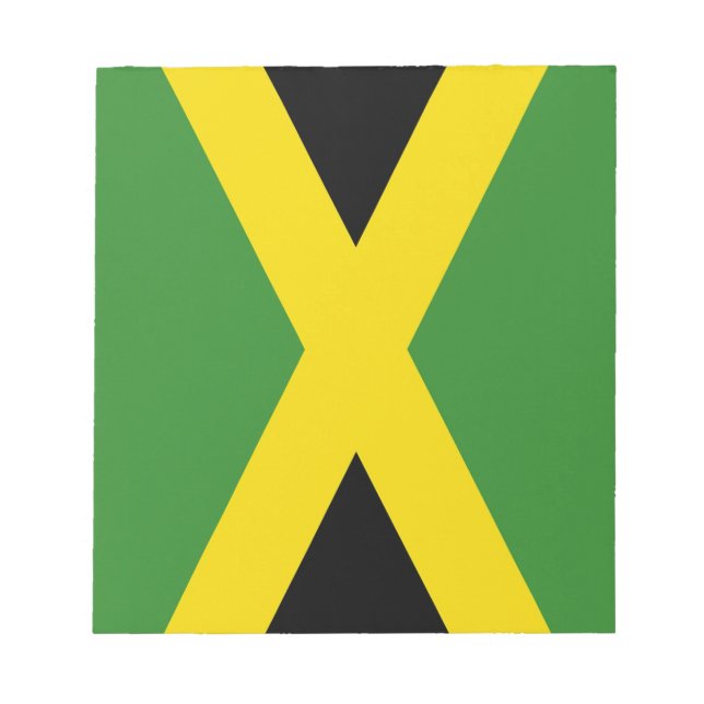 Notepad with Flag of Jamaica (Front)