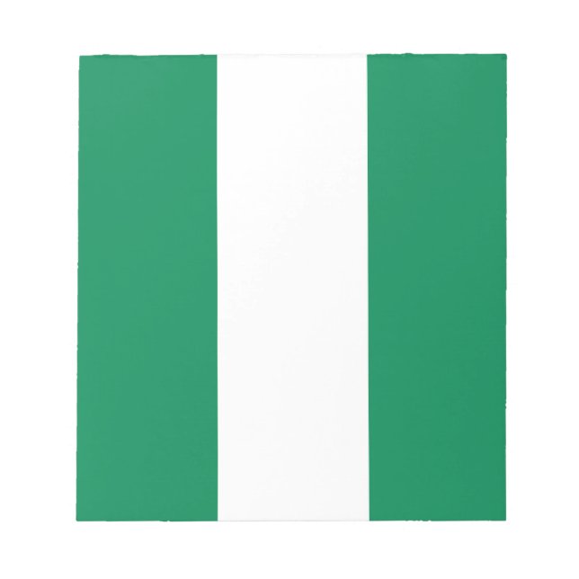 Notepad with Flag of Nigeria (Front)