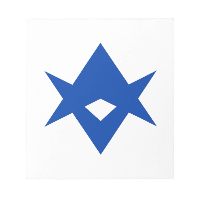 Notepad with Flag of Toyota City, Japan (Front)