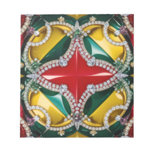 Notepad with Los Angeles Colours Modern Design