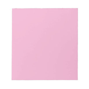 Notepad with Pastel Pink Background