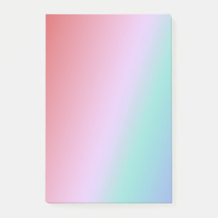 Notepad with soft brush strokes