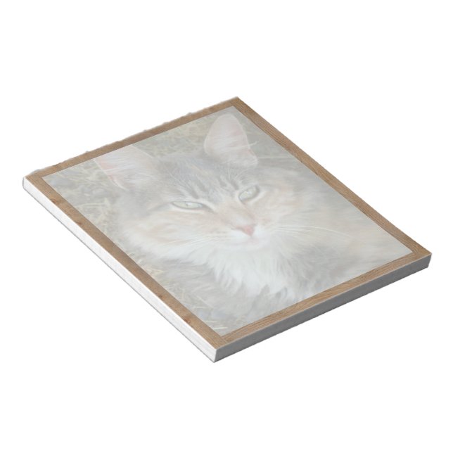 Notepad with your Photo becoming faded (Angled)