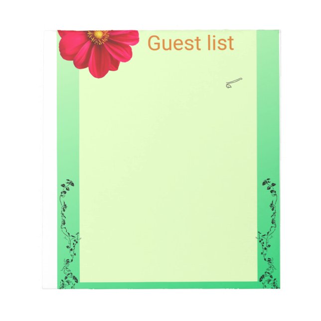 Notepads  (Front)
