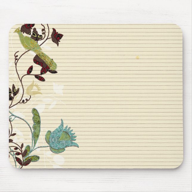 NotePaper Vine Mouse Mat (Front)