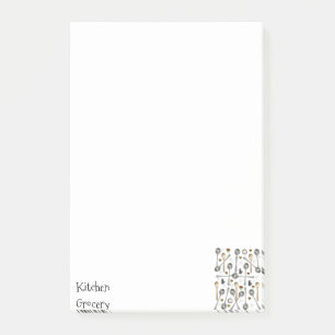 Notes Kitchen Grocery List