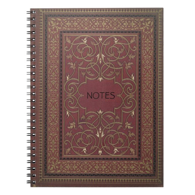 Notes Mediaeval Scroll  Notebook (Front)