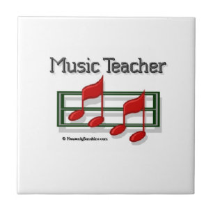 Notes Music Teacher Tile