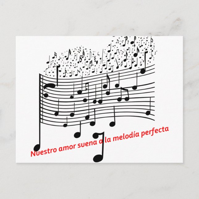 Notes Of Love: Music Illustration in Watercolor fo (Front)