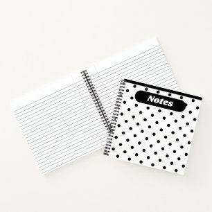 Notes - Polka Dots Notebook