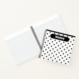 Notes - Polka Dots Notebook