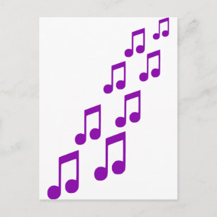 Notes Postcard