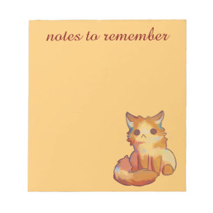 Notes to remember, Cat, kitten, pues