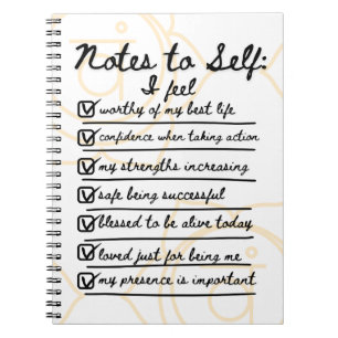 Notes to Self: Sacral Chakra Affirmations Journal