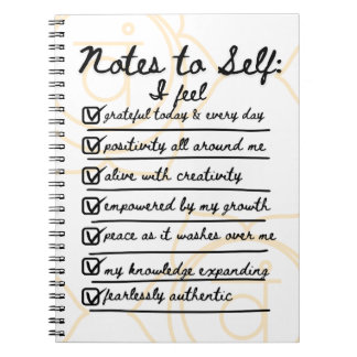 Notes to Self: Sacral Chakra Affirmations Journal