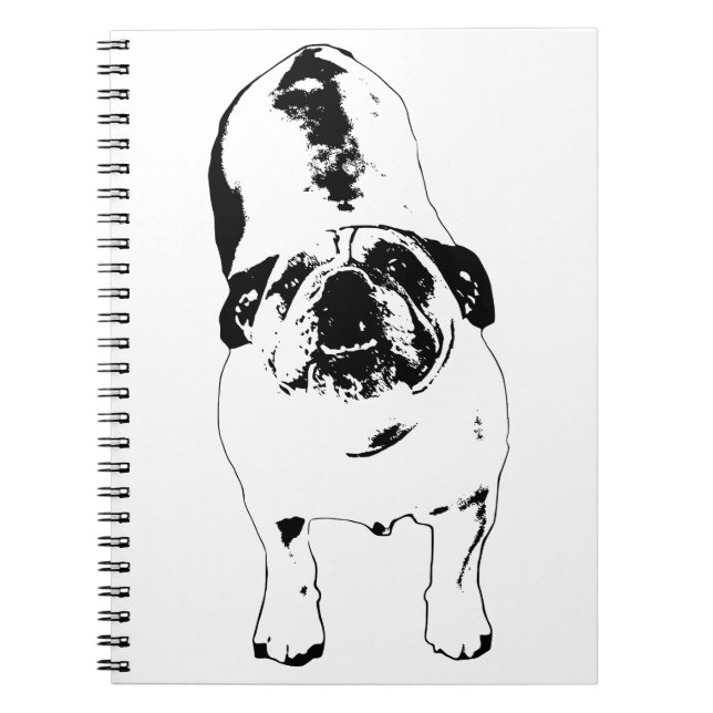 Notes with a Bulldog Notebook (Front)