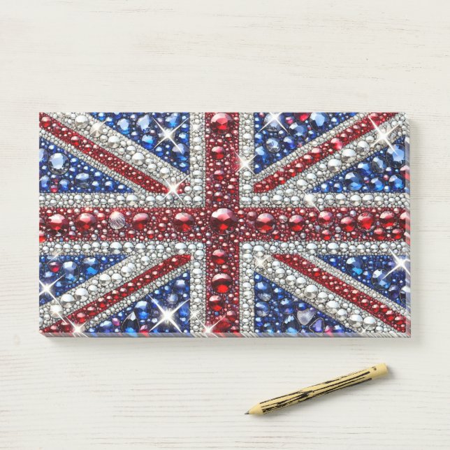 Notes with British Colours (On Desk)