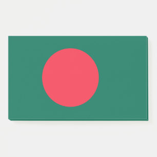 Notes with flag of Bangladesh