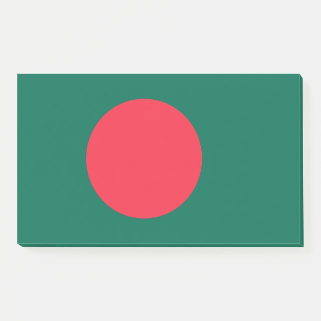 Notes with flag of Bangladesh (Front)