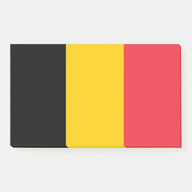 Notes with flag of Belgium (Front)