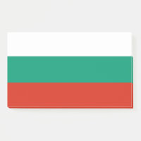 Notes with flag of Bulgaria